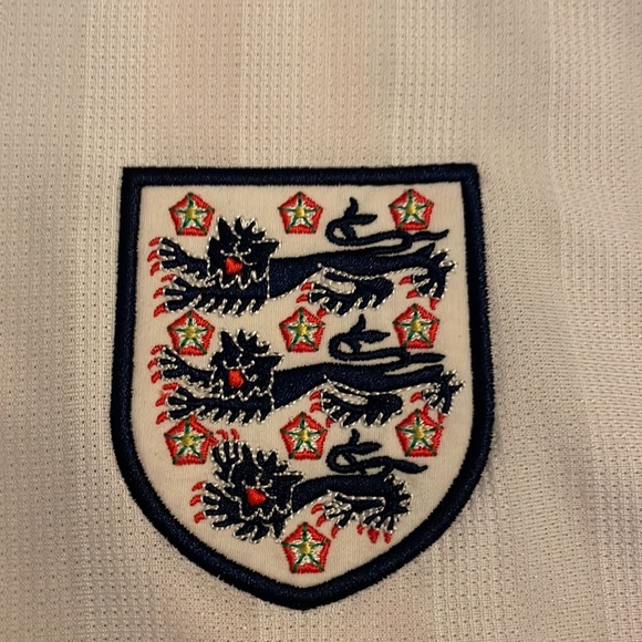 Authentic 1986 England Home soccer jersey Small New - Picture 3 of 5